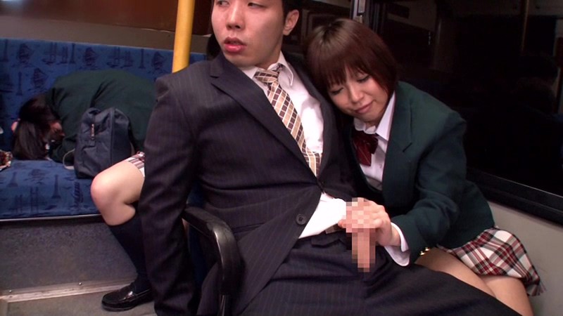 通学バスで女子校生のパンツに手を突っ込み痴漢！まさかのフェラ展開|そこにエロはあるんか